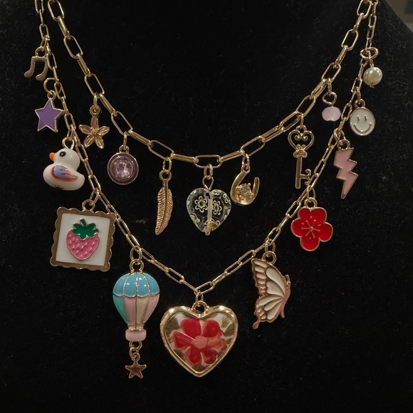 Made to order chunky charm necklaces💕🌼 - Picture 12 of 13